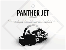 Tablet Screenshot of pantherjet.com